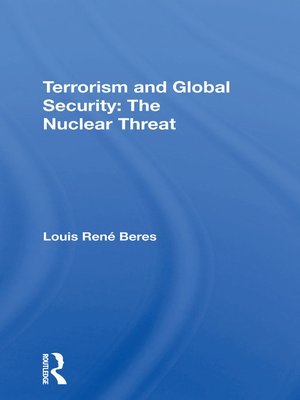 cover image of Terrorism and Global Security